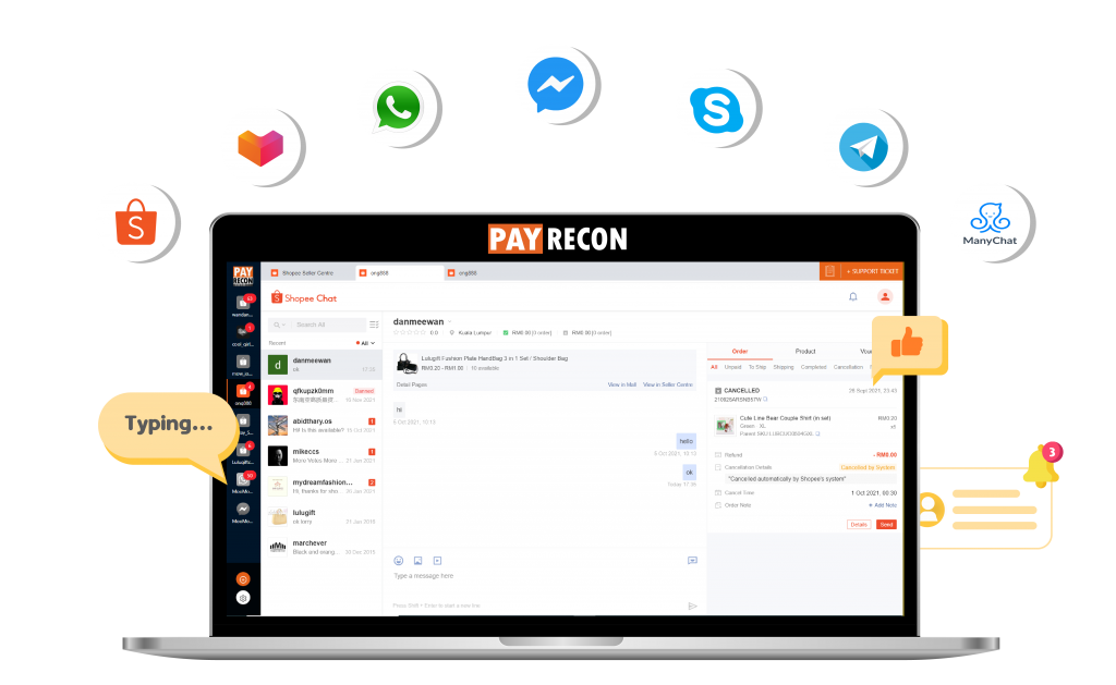 MultiChat platform combine chat apps together