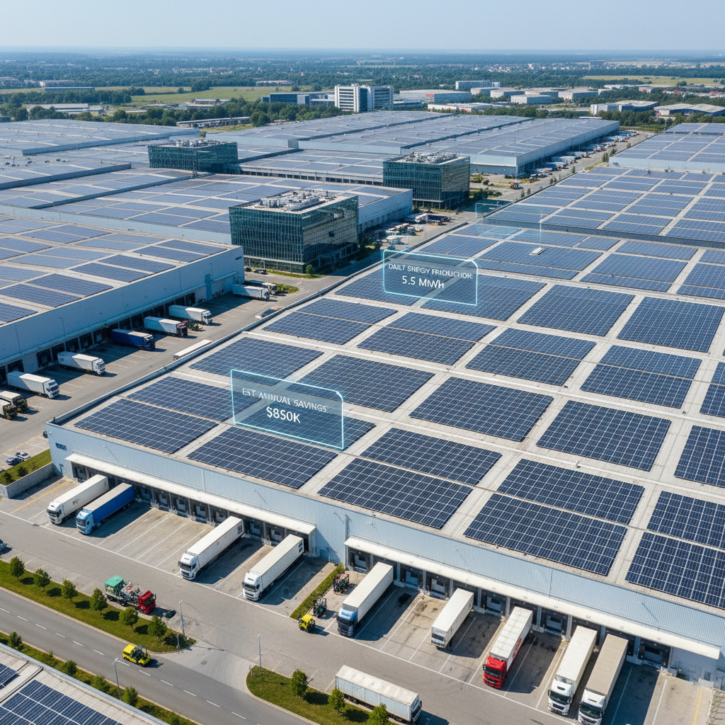 Commercial & Industrial Rooftop Solar Projects