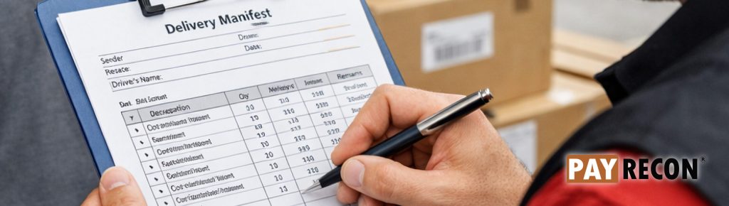 Carrier Manifest details
