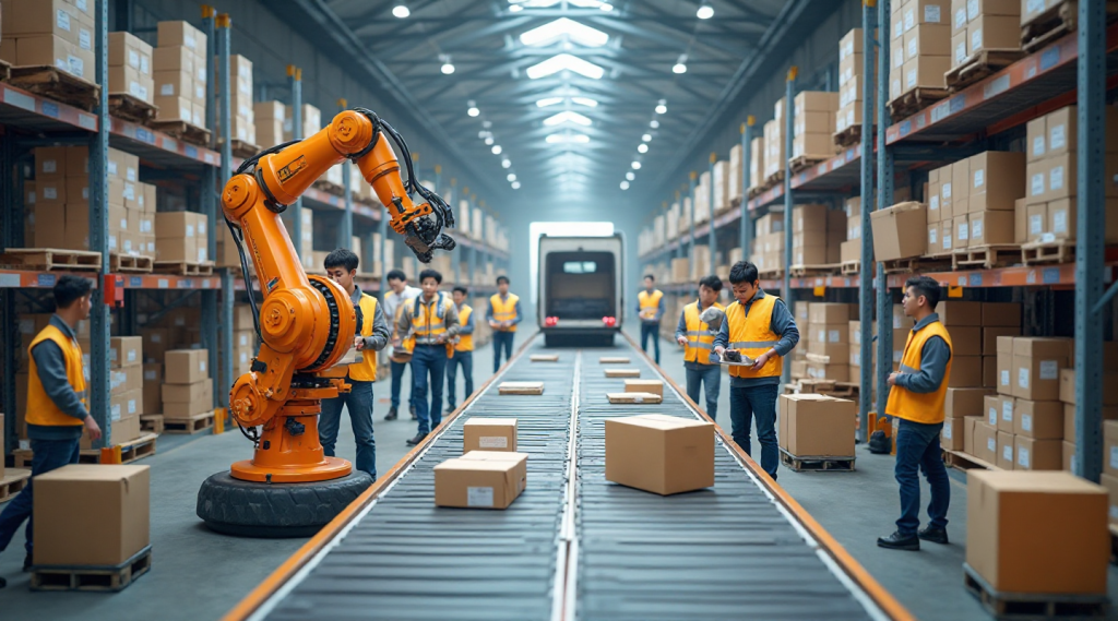 TR Cloud WMS with robotic solution