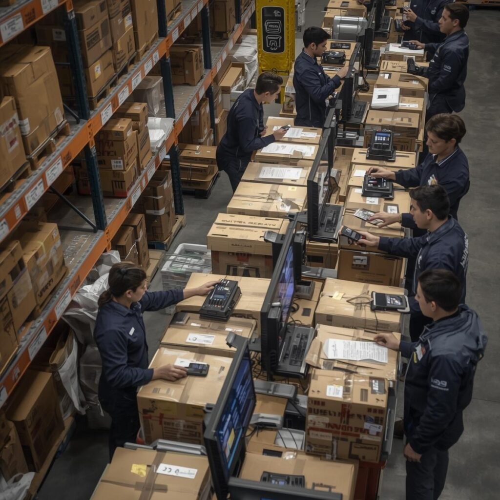 The idea of warehouse management system