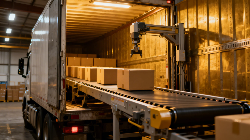efficiency of automated loading process WMS vs manual