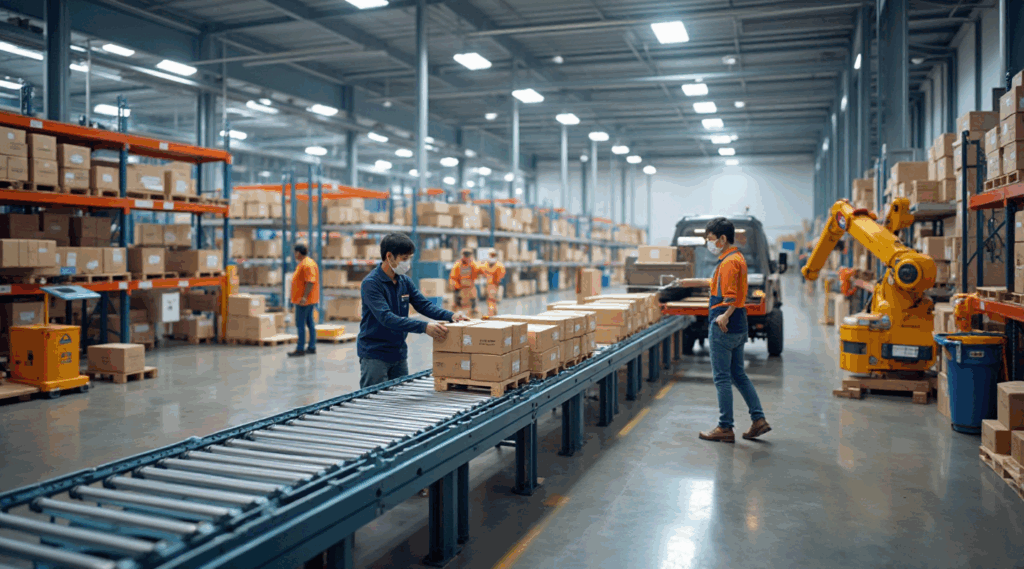 Stock movements are recorded for reporting purpose